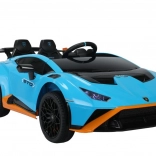 Elektrisches Kinderauto LAMBORGHINI STO Drift – blau