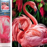 Diamantmalerei Flamingos 30x40cm