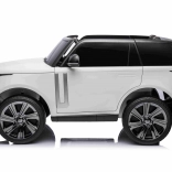 Kinder elektrisches Range Rover SUV Auto weiß