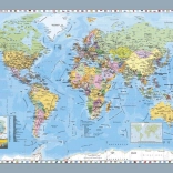 Puzzle Dino Politische Weltkarte, 1000 Teile