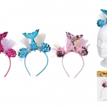 Karneval-Stirnband Meerjungfrau mit Verzierung