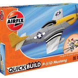 Bausatz Flugzeug AIRFIX QUICK BUILD Mustang P‑51D