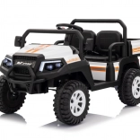 Elektrisches Kinderauto Pick-up Champion, weiß