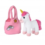 Plüsch Einhorn in der Handtasche