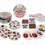 kubíkovy Tier-Spielspaß – 3-in-1-Kartenspiel