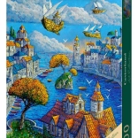 Puzzle 500 Teile The Port Art Collection