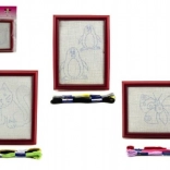 Stickerei für Kinder mit Rahmen