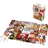 Doppelseitiges Puzzle Kellogg's Cornflakes 500 Teile