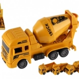 Baukunststoffauto 12 cm mit Rückzugfunktion