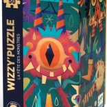 Metallisches Puzzle Monster Party 50 Teile