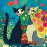 Heye Metallic-Puzzle Blumenbeet 1000 Teile