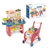 Woopie Supermarkt mit Wagen und Zubehör