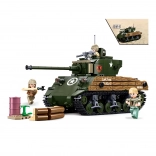 Sluban Army WW2 Kampfpanzer M4A3 Sherman Bausteinset