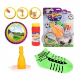 Unglaublicher Bubble-Fußball mit Zubehör-Set