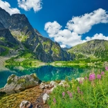 Puzzle Czarny Staw pod Rysy, Tatra 500 Teile