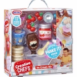 Eiscreme-Set LITTLE TIKES Creative Chefs mit 17 Zubehörteilen