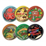 Schylling Mini-Kugel-Labyrinth – Taschenspiel für Geschicklichkeitstraining