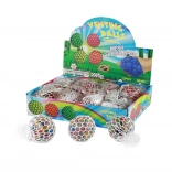 Antistressball mit Kügelchenfüllung