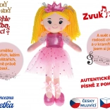 Puppe Prinzessin Babetka 35 cm singt auf Tschechisch