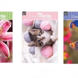 Diamantmalerei auf Karton Vögel 29 × 21 cm