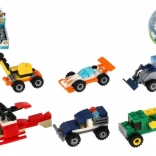 Bauset Verkehrsmittel in einer Kugel