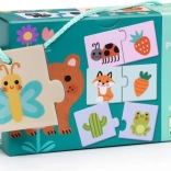 Djeco Eduludo Puzzle Duo – Farben