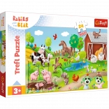 Puzzle 24 Maxi BOBASKI UND TIERE Trefl