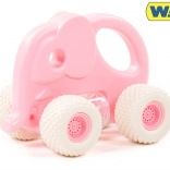Fröhliches Elefanten-Auto für Kleinkinder – Rosa