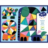 Mosaik-Basteln Afrika für Kinder DJECO