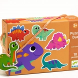 Puzzle Duo Dinosaurier