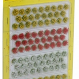 Blühende Grasbüschel Set 104 Stück