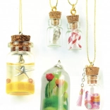 Kreativset Schmuck aus Mini-Fläschchen