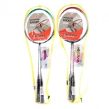 Badminton-Set mit Federbällen im Etui