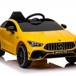 Elektrisches Kinderauto MERCEDES CLA 45 S AMG 4x4 gelb
