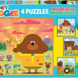 Educa Puzzle Hey Duggee 4v1