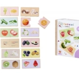 Montessori-Puzzle Obst und Gemüse