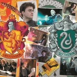 Puzzle 1000 Teile Vier Hogwarts-Häuser HARRY POTTER