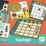 Didaktisches Spiel DJECO Topologix zum Erlernen räumlicher Begriffe ab 4 Jahren