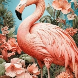 Cherry Pazzi Puzzle Flamingo 1000 Teile