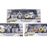 Militär-Set mit Sound und Licht, batteriebetrieben