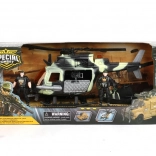 Militärhubschrauber mit Stauraum