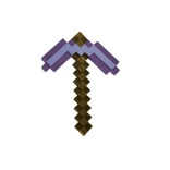 Minecraft-Spitzhacke verzaubert aus Kunststoff 42 cm auf Karte