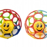 Flexibler Plastikball mit Rassel für Kinder