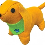 Filzset – brauner Hund zum Nähen