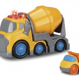 Kiddy Betonmischer-Auto mit Effekten und Mini-Kipper