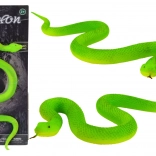 Schlangenfigur realistisch Gummi-Thermoplast grün