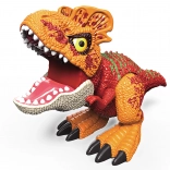 Dinosaurier mit Effekten rot 26,5 × 11 × 13 cm