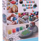 Malset zum Bemalen von Steinen mit Aufklebern