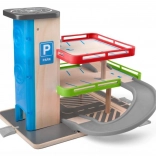 Garage mit Aufzug und Zubehör