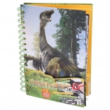 Samt-Malbilder DINOSART – Dinosaurier, 12 Tafeln und Mini-Filzstifte